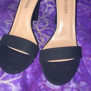 Black Heels Size 6